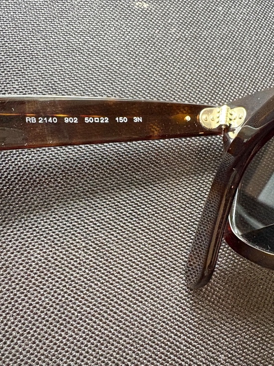 Ray-Ban (RB2140) Original Wayfarer sunglasses (tortoise frame/green lens) main image 11